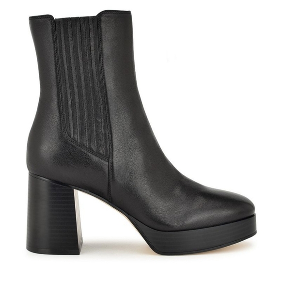 Nine West Eds Women's Heeled Chelsea Boots Sz. 8 - Picture 1 of 10